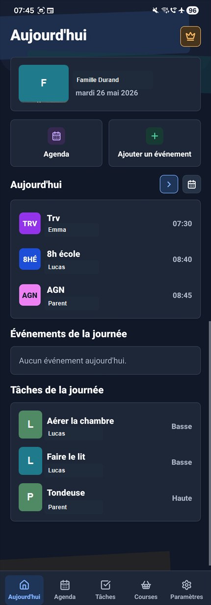 Dashboard Ap Famille
